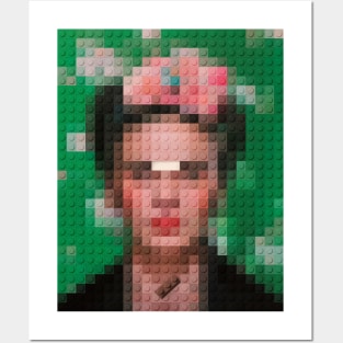 Lego of the unibrow Posters and Art